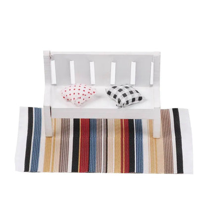 1:12 Масштаб турецкой миниатюрной коврики «Кукольный домик» — покрытие для игровых аксессуаров и кукол