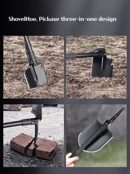 1PC Outdor loadable Camping Shovel – Многофункциональный инструмент для прогулки, Портативный сад и выжить