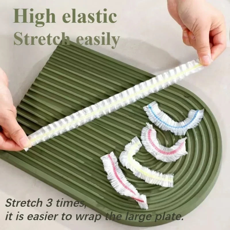 Цветные неразборчивые пищевые покрытия - элистическая пластиковая лента для ковров, фруктовые и пищевые запасы