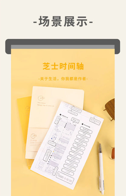 Kinbor Weekly Planner Notebook – Недатированная Daily & Monthly Agenda Journa