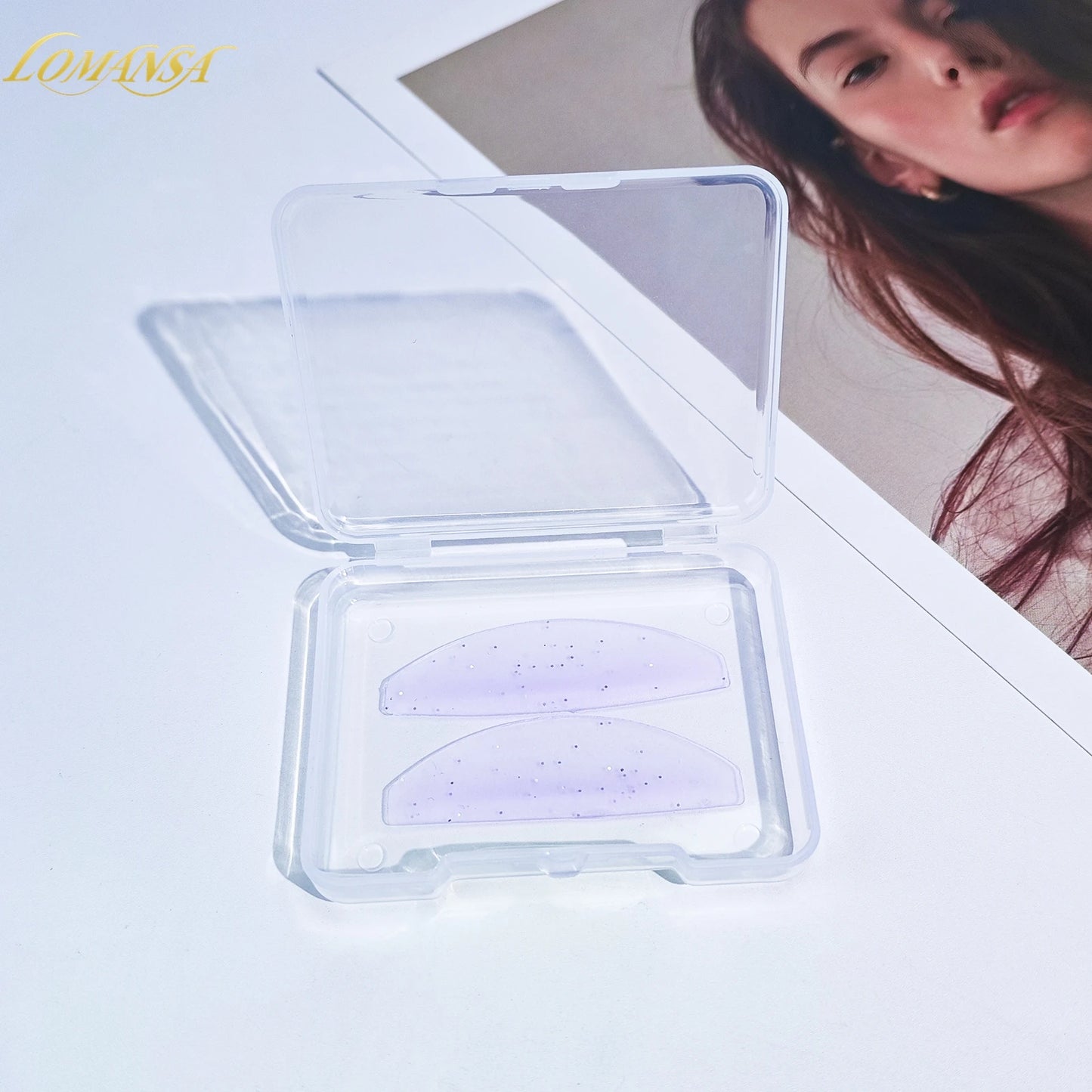 Lomansa 1 Pair Silicone Lash Speeding Pads — ресницы Perm Rods & Silds for Lash Lash Shifting, Professional Accessories