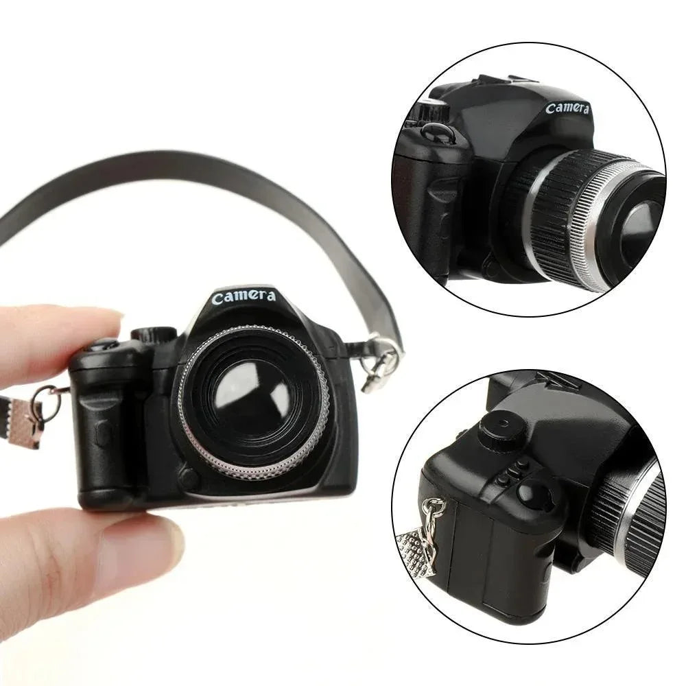 1Pc Miniature Digital SLR Camera for Dollhouse — Apperory for Labubu & Upset Duck Dolls