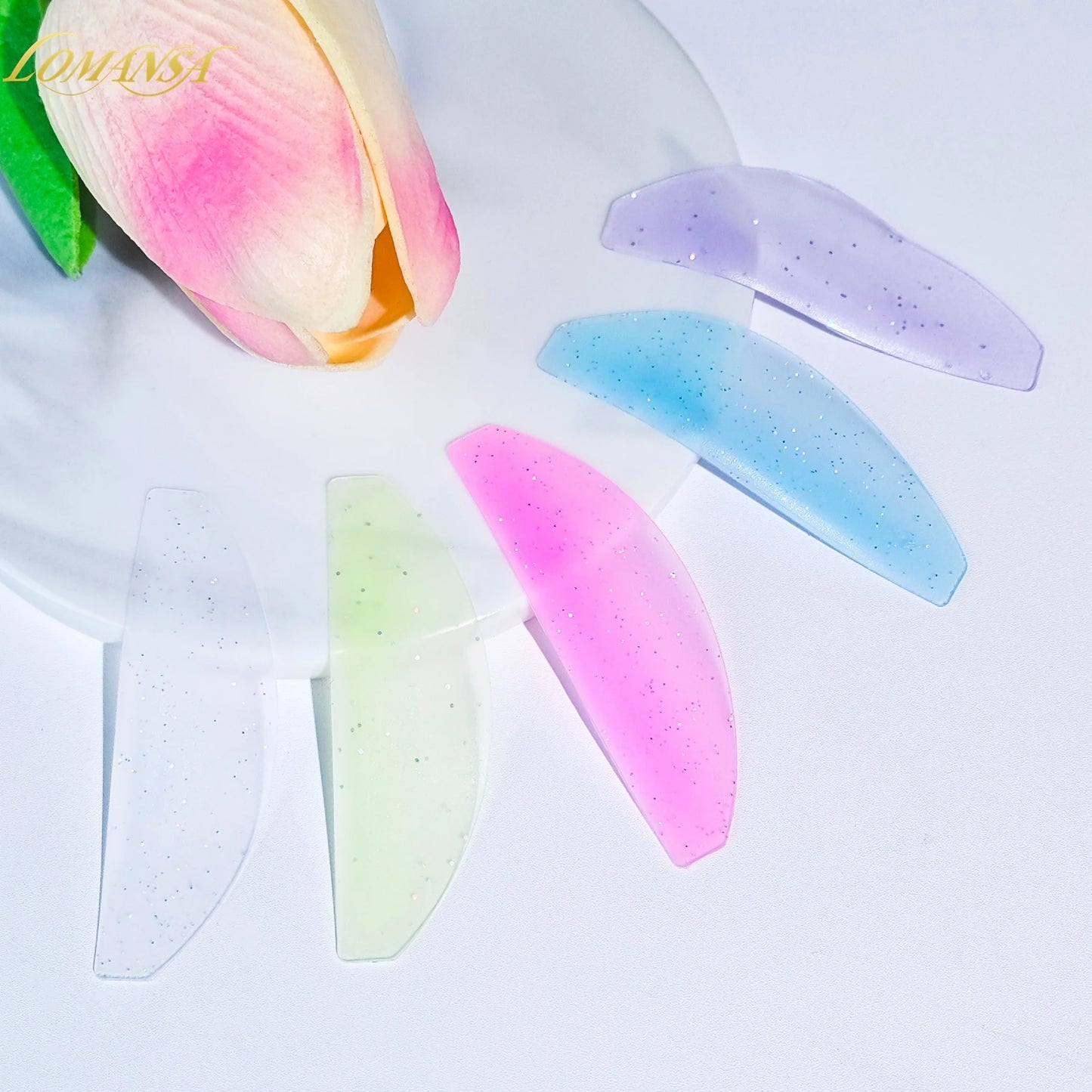 Lomansa 1 Pair Silicone Lash Speeding Pads — ресницы Perm Rods & Silds for Lash Lash Shifting, Professional Accessories