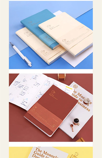 Kinbor Weekly Planner Notebook – Недатированная Daily & Monthly Agenda Journa