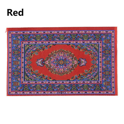 1:12 Масштаб турецкой миниатюрной коврики «Кукольный домик» — покрытие для игровых аксессуаров и кукол