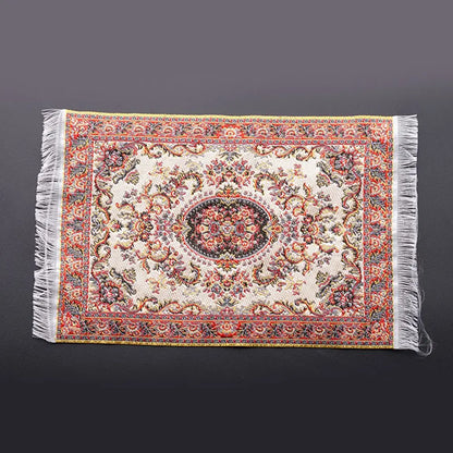 1:12 Масштаб турецкой миниатюрной коврики «Кукольный домик» — покрытие для игровых аксессуаров и кукол